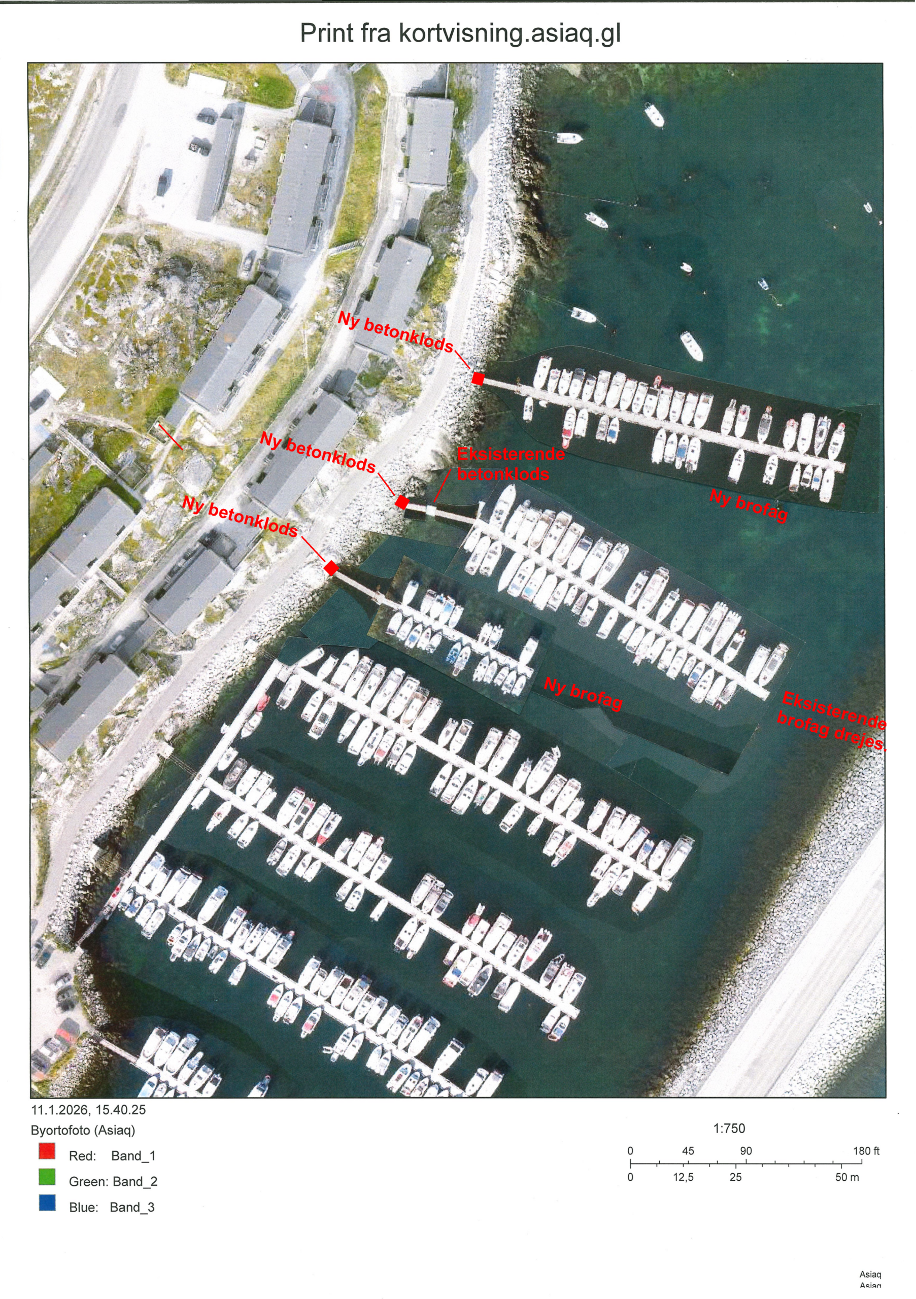 Tamanut tusarniut: Nunaminertamut qinnuteqaat puttasoq Q allannguinissaq, nutaanillu marlunnik puttasuliinissaq, nunamut beton-mik aaliangerfissartai ilanngullungit.