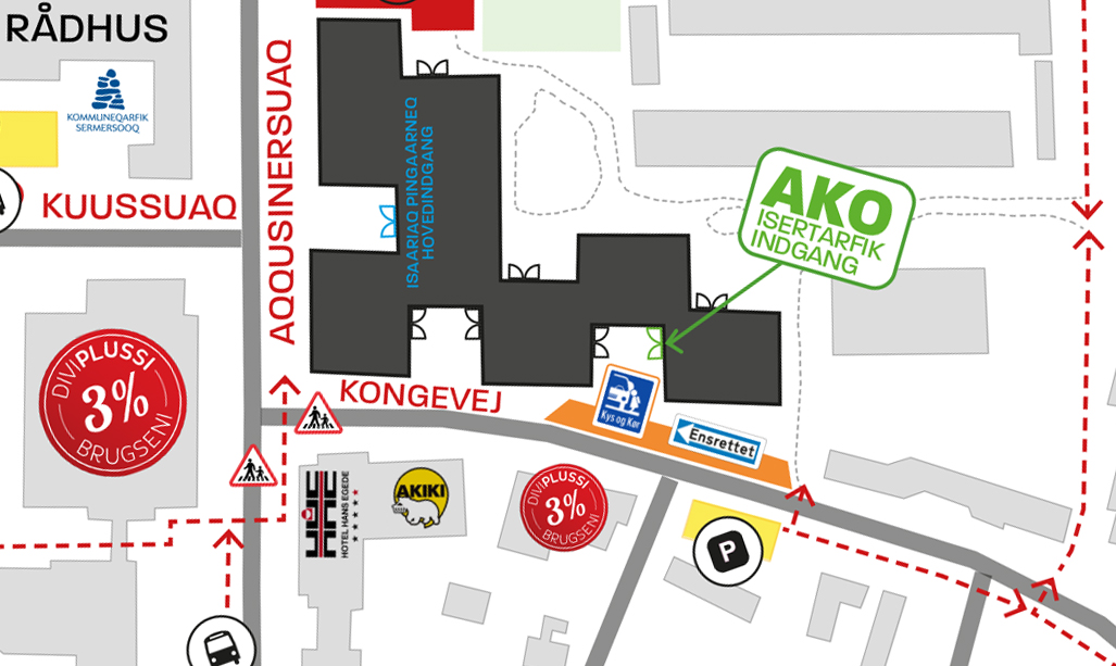 Nuummi AKO Inussuk-mut nutsernissamik aamma aallartinnissamik nalunaarut.